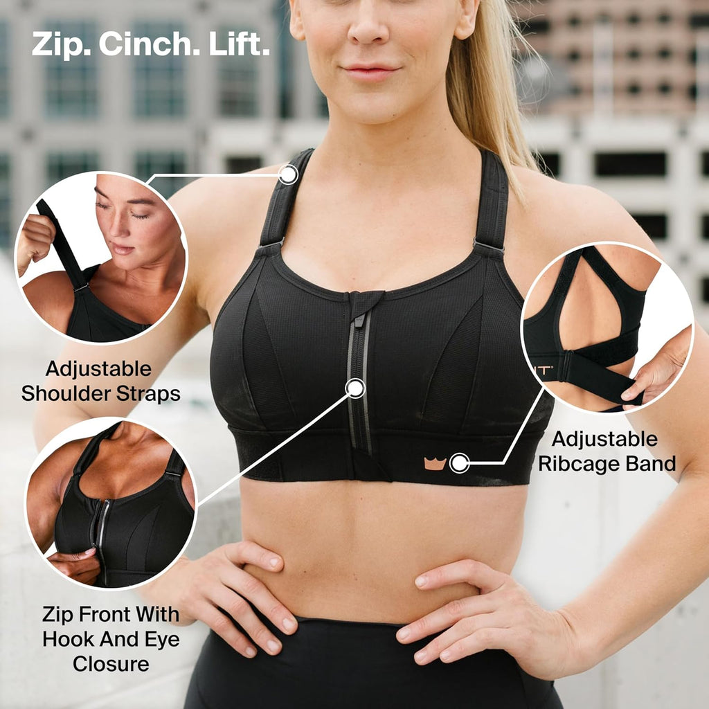 Ultimate Sports Bra for Women, High Impact Sports Bra