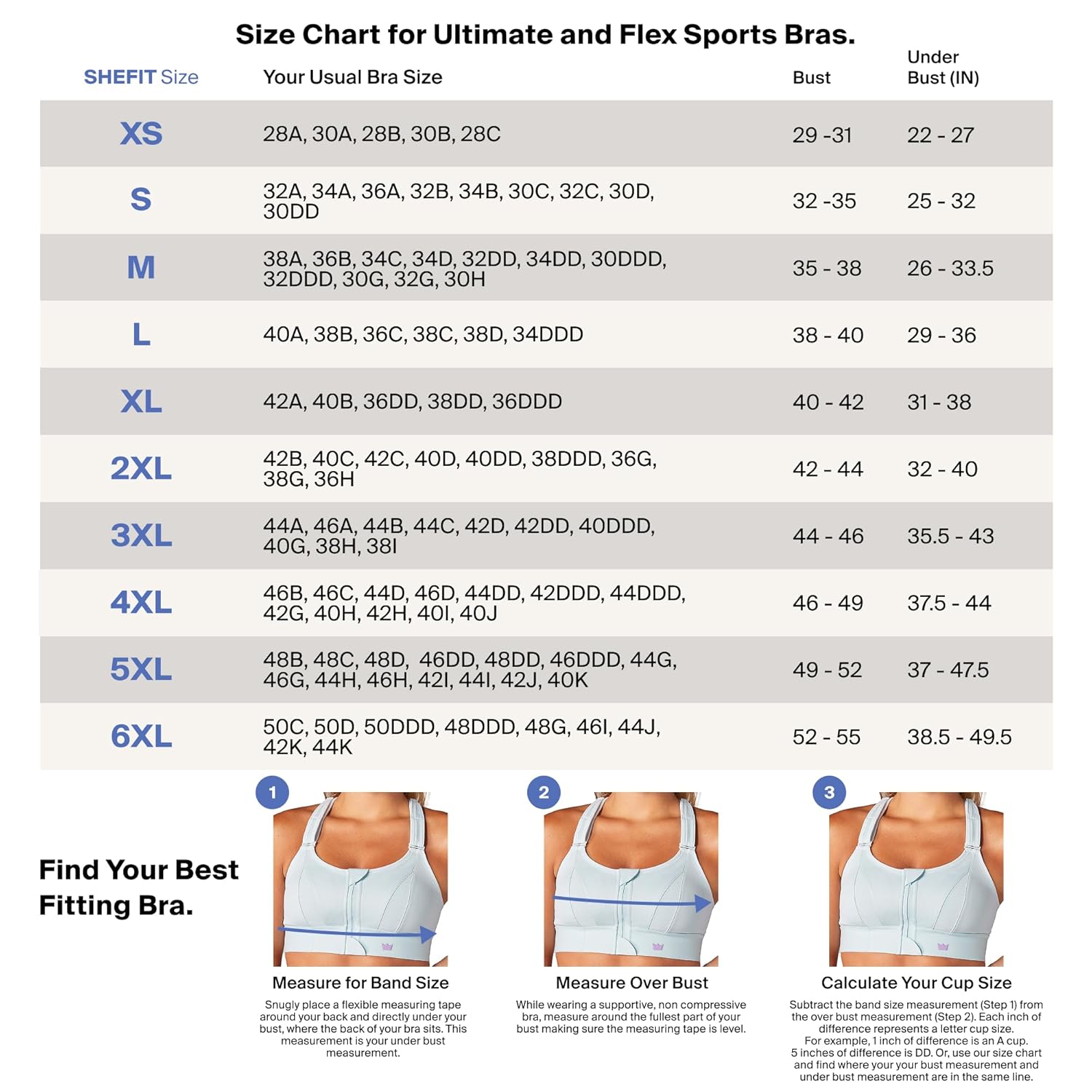 Ultimate Sports Bra for Women, High Impact Sports Bra