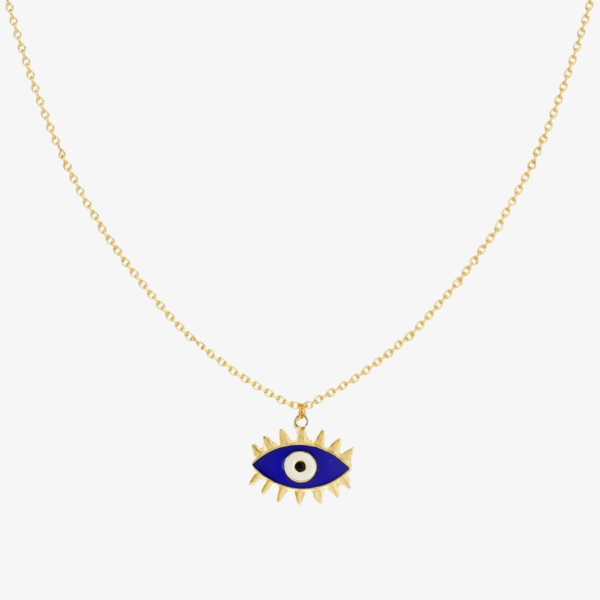 NeoLux Evil Eye Pendant Necklace - Mystical Protection and Modern Style