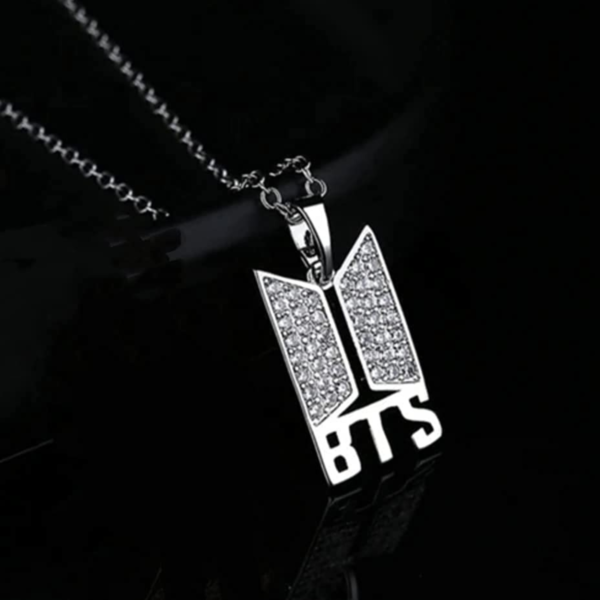 Korean BTS Pendant Necklace - Sparkling Elegance for True ARMY Fans