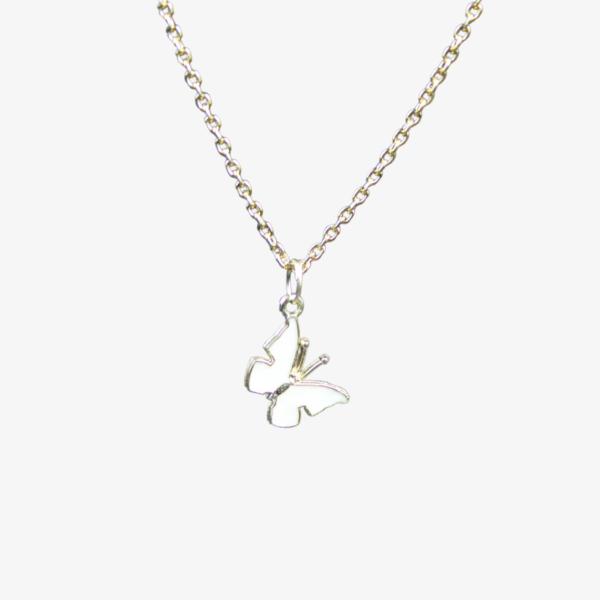 NeoLux Sterling Silver Butterfly Necklace - Delicate and Elegant Jewelry