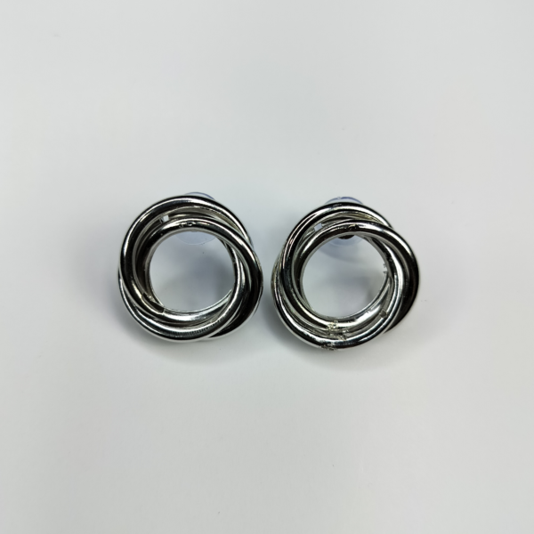 NeoLux Multi Circle Ring Dangle Earrings Combo - Bold Elegance in Multiple Finishes