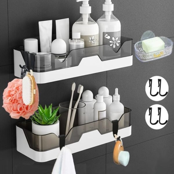 REWOP Self Adhesive Bathroom Storage Racks