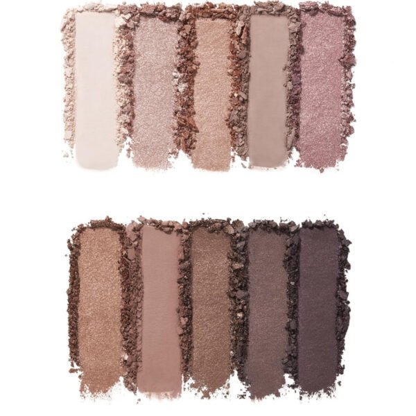 e.l.f. Perfect 10 Eyeshadow Palette | Nude Rose Gold | Vegan & Cruelty-Free - Image 2