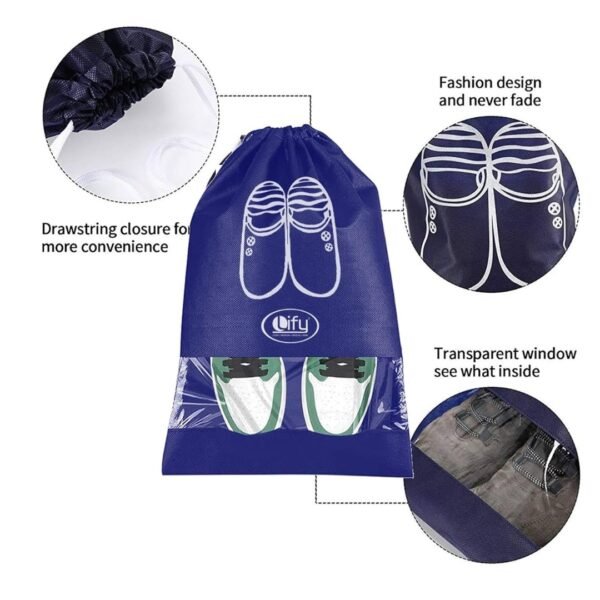 Lify Transparent Fabric Shoe Organizer - Image 2