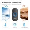 COSTAR Wireless Door Bell Kit | 57 Ringtones - Image 3