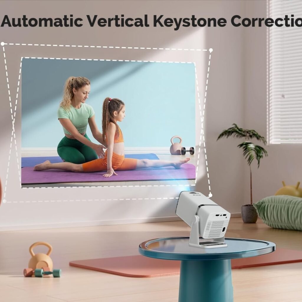 WZATCO Yuva Go Smart Projector Android 13.0 Smart Projector | 1080P ...