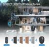COSTAR Wireless Door Bell Kit | 57 Ringtones - Image 4