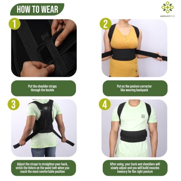 AMPLIFITPRO Adjustable Posture Corrector - Image 5