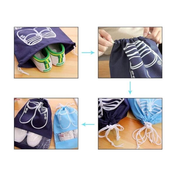 Lify Transparent Fabric Shoe Organizer - Image 6