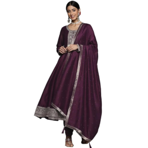 Womens Purple Kurta