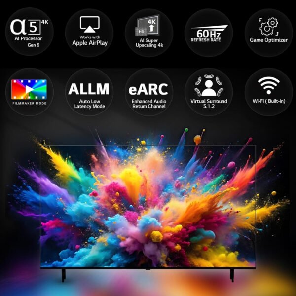 LG 139 cm (55 inches) QNED 4K Ultra HD Smart TV - 2024 Edition - Image 3