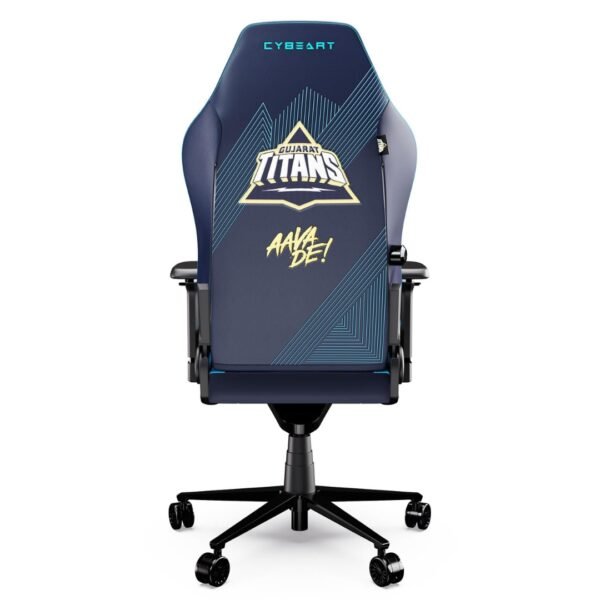 Cybeart Gujarat Titans Ergonomic Gaming Chair - Image 3