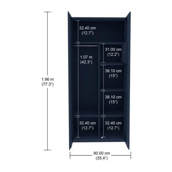 Godrej Interio Neolite 2-Door Steel Almirah - Image 4