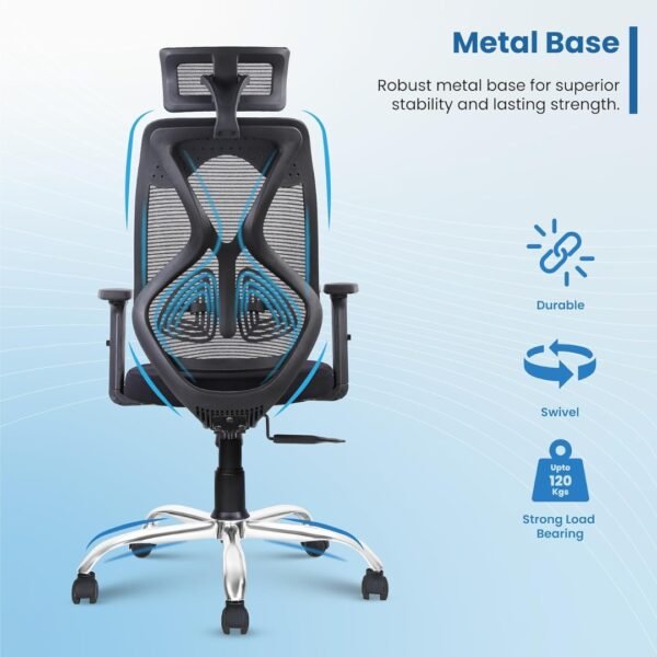 Vergo High-Back Ergonomic Office Chair - Image 6