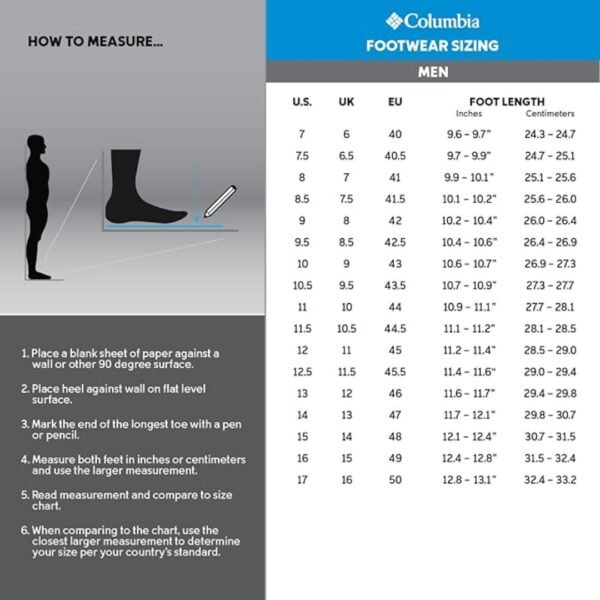 Columbia Men's Hatana Hiking Shoes - Image 6