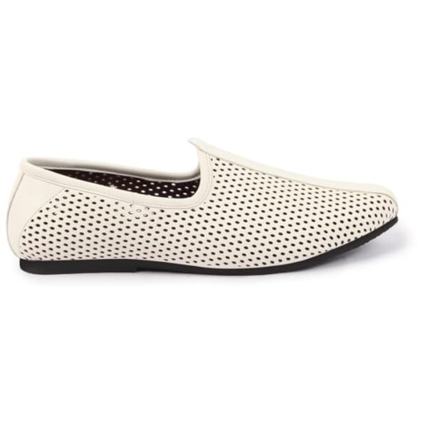 FAUSTO Men's Laser Cut Ethnic Jalsa Jutti