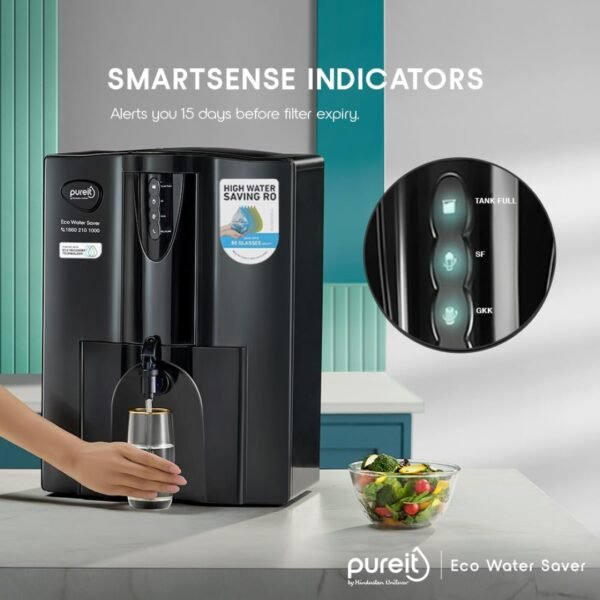 HUL Pureit Eco Water Saver RO+UV+MF+Mineral 7-Stage Water Purifier - Image 4