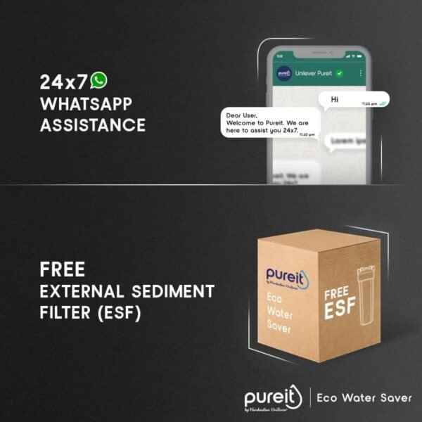 HUL Pureit Eco Water Saver RO+UV+MF+Mineral 7-Stage Water Purifier - Image 5