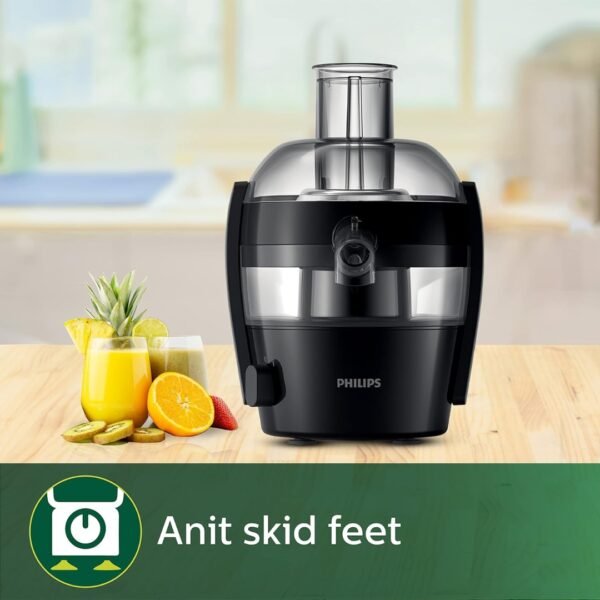 Philips Viva Collection HR1832/00 1.5-Litre Juicer, Ink Black - Image 6