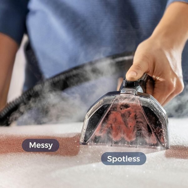 Bissell Portable Wet & Dry Vacuum Cleaner|HydroSteam Technology removes Curry & Tough Stains - Image 8