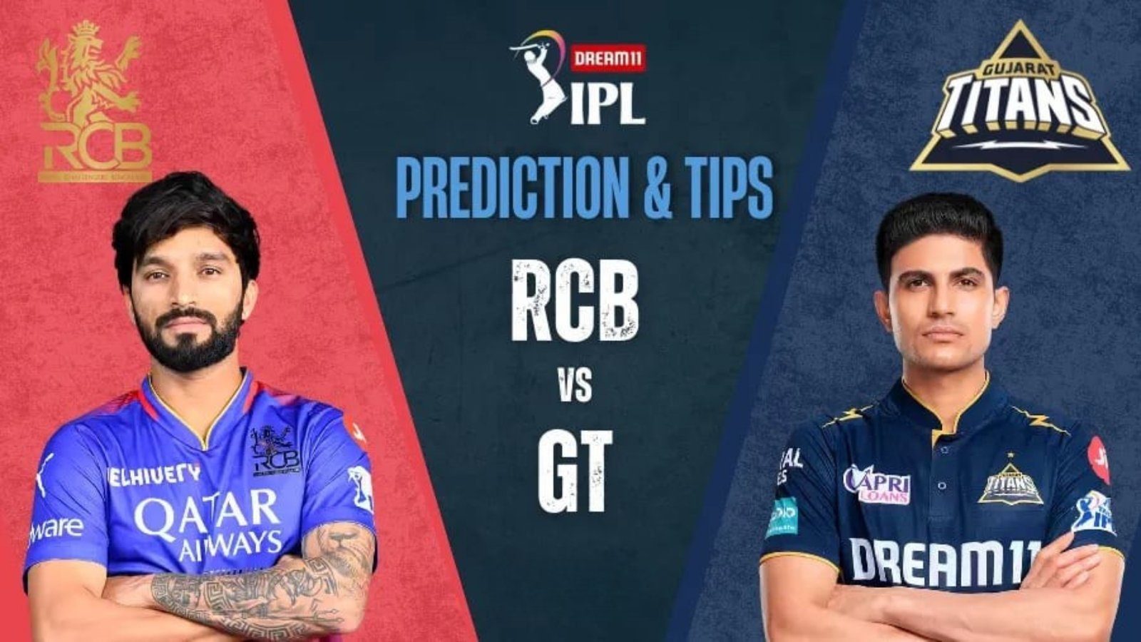 RCB vs GT Dream11 Prediction